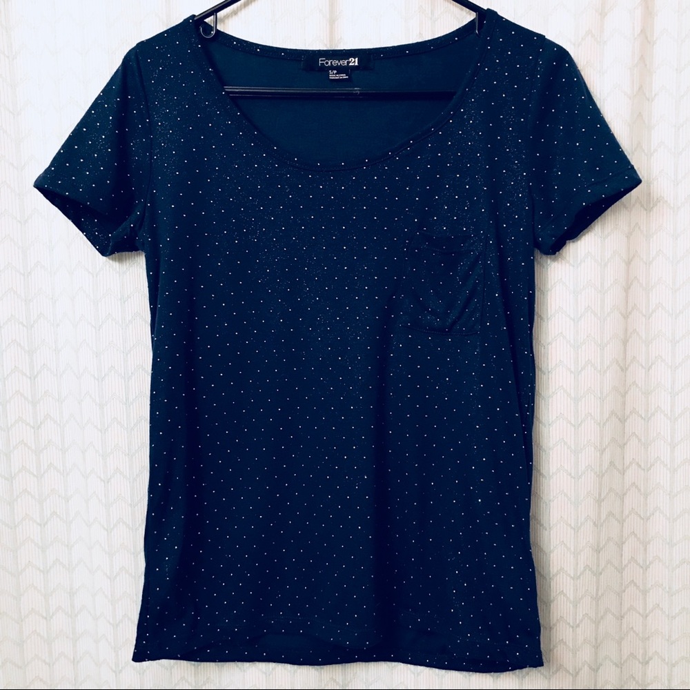 ✨✨Navy blue sparkly top✨✨